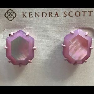 Kendra Scott Lilac Pearl Morgan Earrings